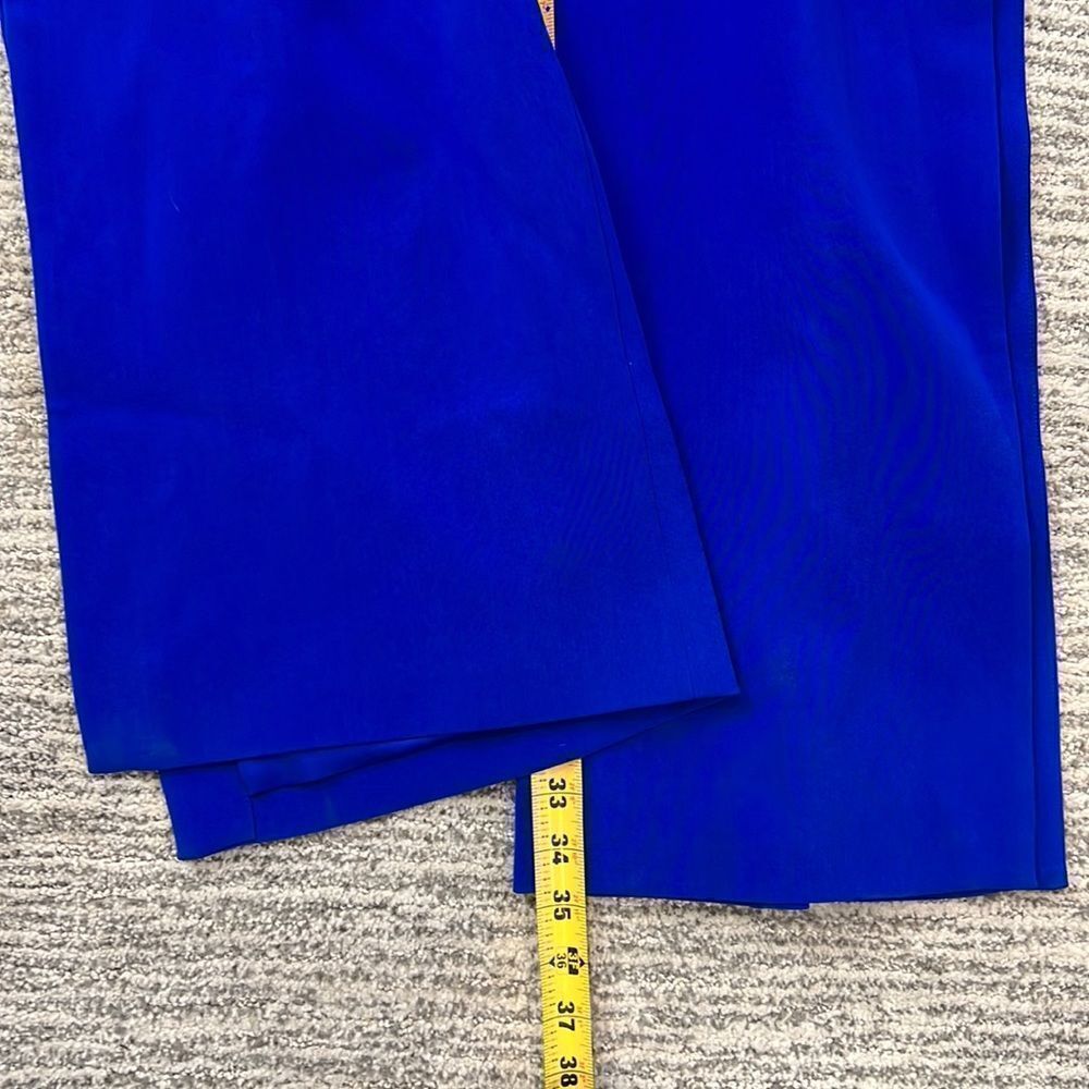 NWT Jonathan Simkhai Belted Crepe Wide
Leg Jumpsuit Royal Blue Size 2 - Picture 13 of 16